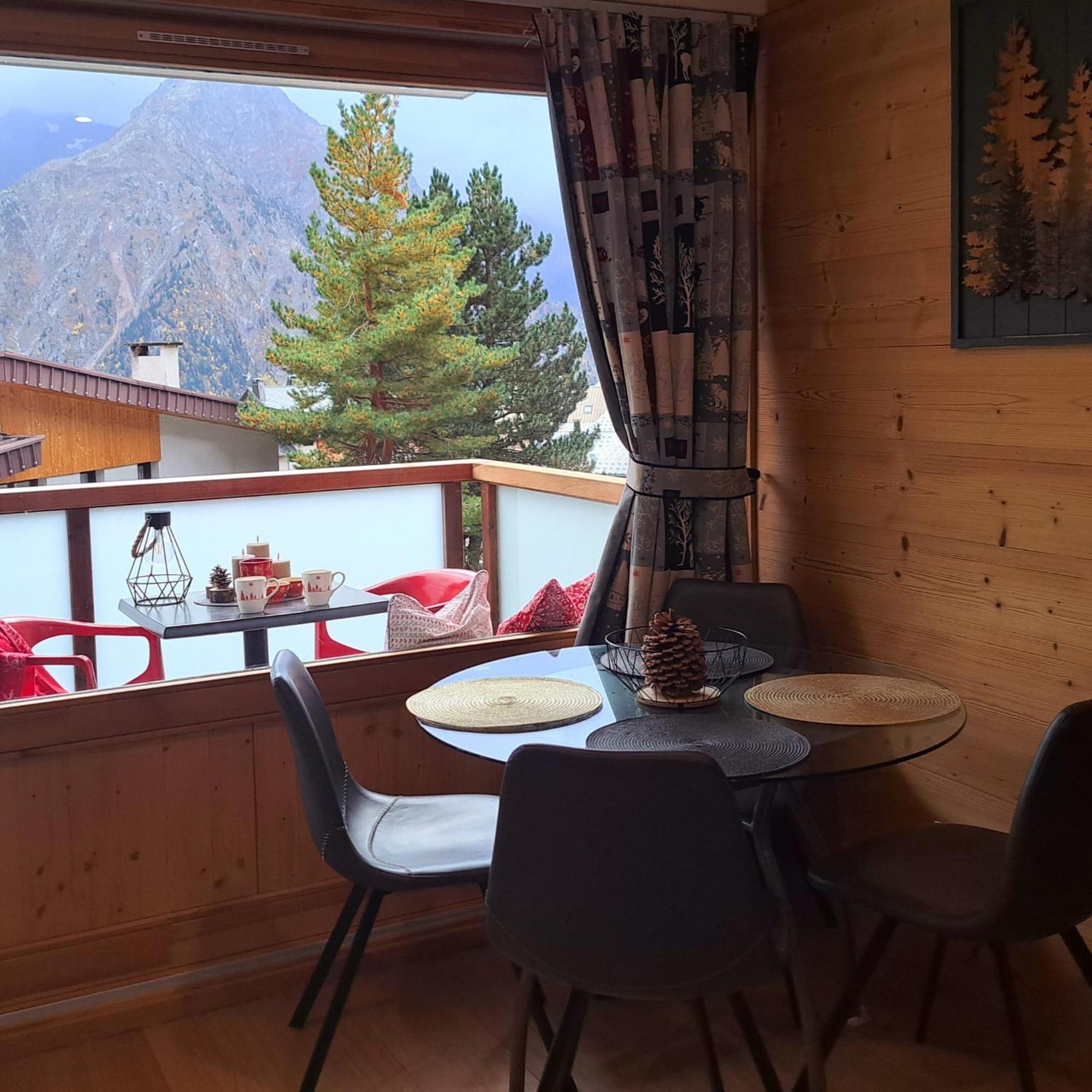 Studio 2 Alpes Style Chalet Au Pied De Telesiege Du Diable Les Deux Alpes Exterior foto